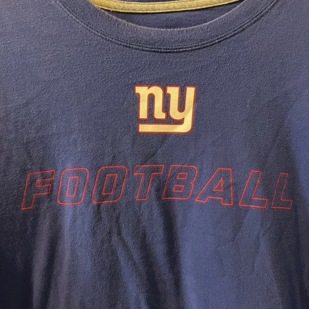 XL. Short sleeve Giants t-shirt. Blue. Nike